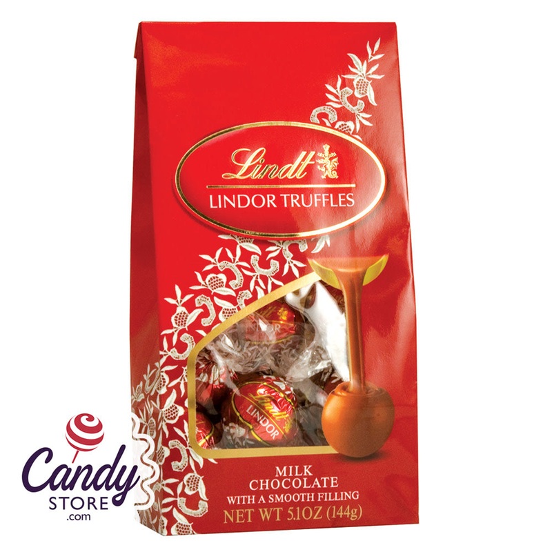 Lindt Lindor Milk Chocolate Truffles Bag – 6ct