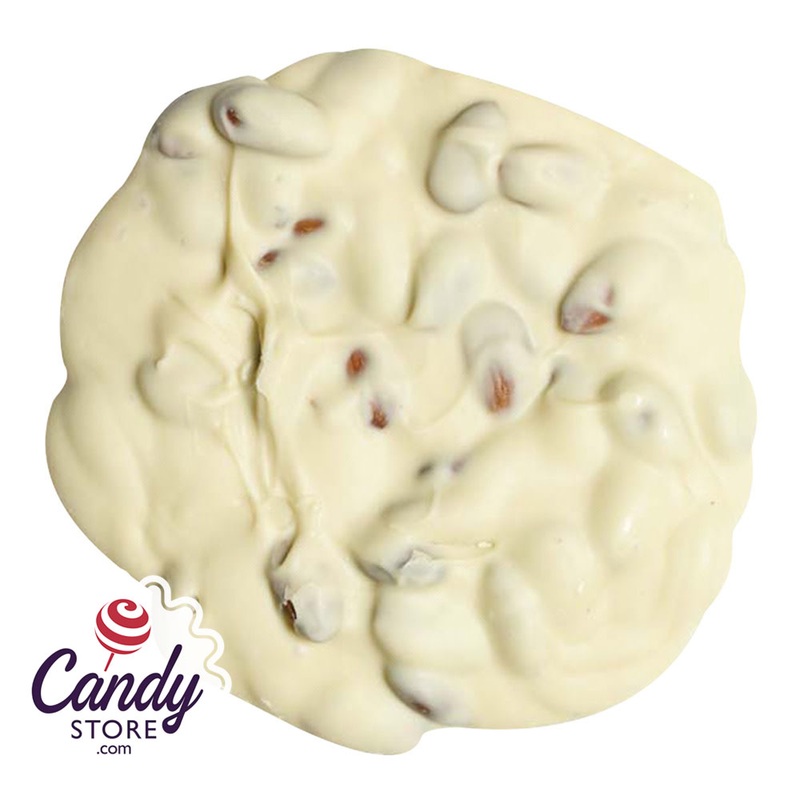Maltitol White Chocolate Almond Bark – 5lb