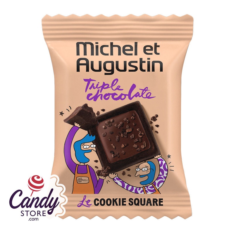 Michel Et Augustin Miniature Trpl Chocolate Cooki Sqr – 180ct
