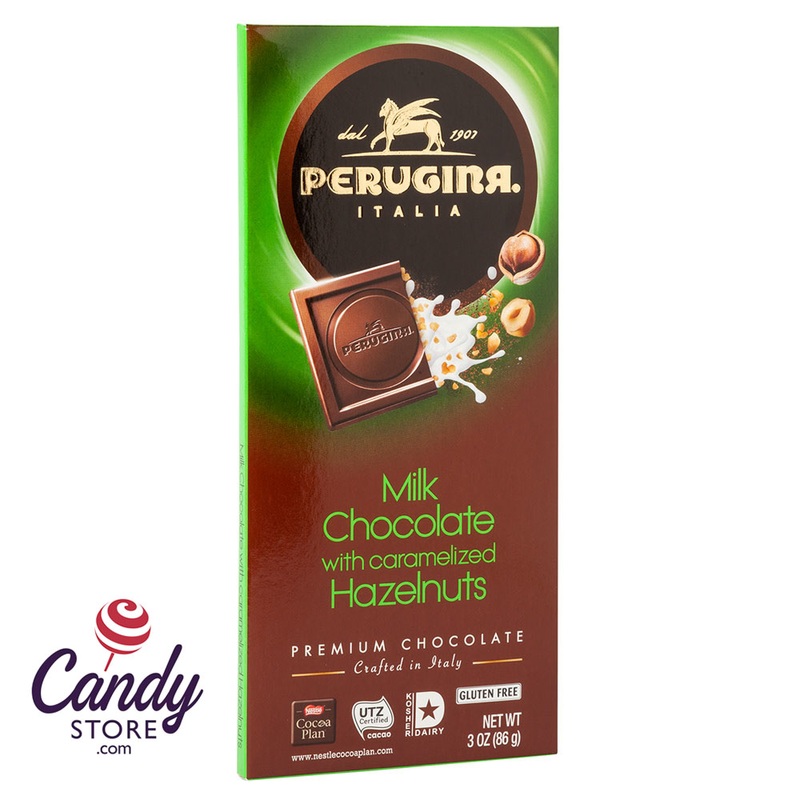 Milk Chocolate w Hazelnut Bars Perugina – 12ct