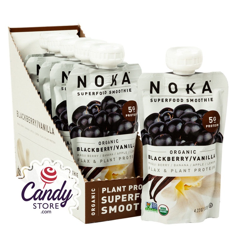 Noka Superfood Smoothie Organic Blackberry Vanilla 4.22oz – 12ct