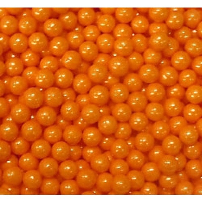 Orange Pearl Candy Beads – 10lb
