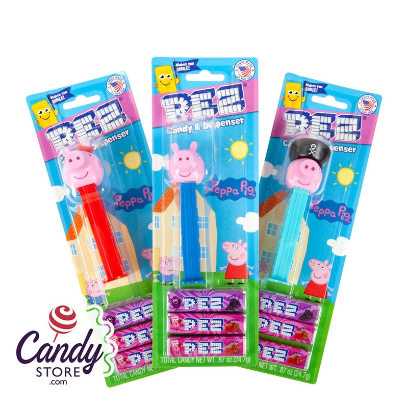Pez Blister Packs Peppa Pig .87oz – 12ct