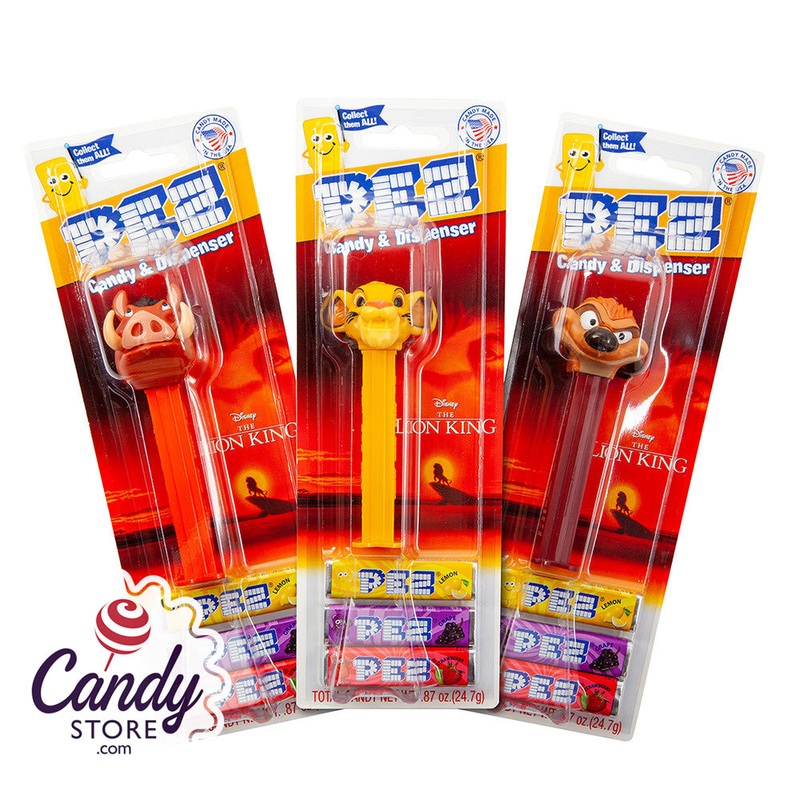 Pez Lion King Assortment Blister Packs – 12ct