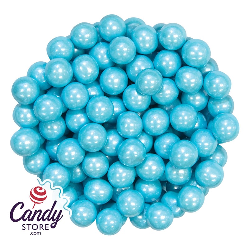 Powder Blue Pearl Sixlets Candy – 2lb