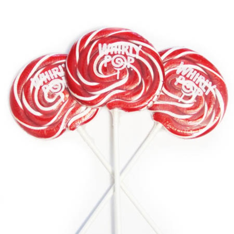 Red Whirly Pops – 60ct
