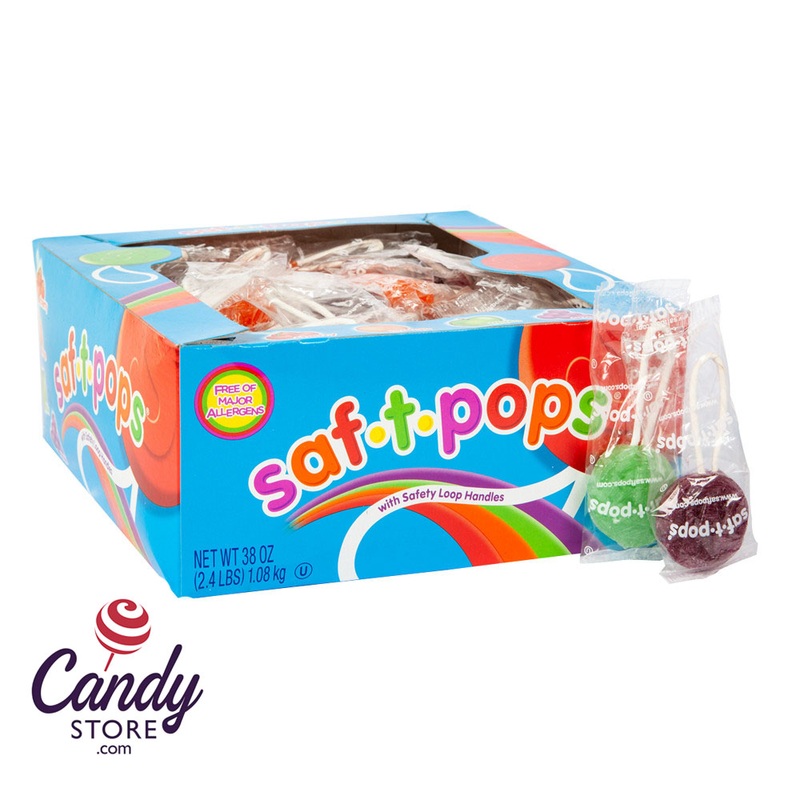Saf-T-Pops Lollipops – 100ct