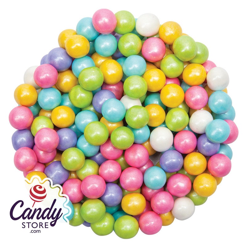 Shimmer Pastel Sixlets Candy Mix – 12lb