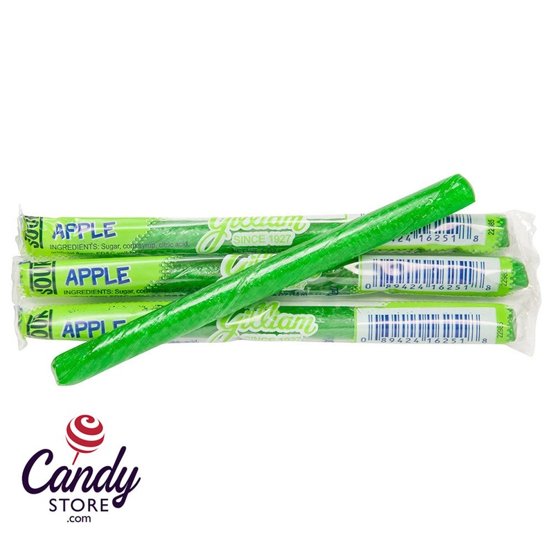 Sour Apple Candy Sticks – 80ct