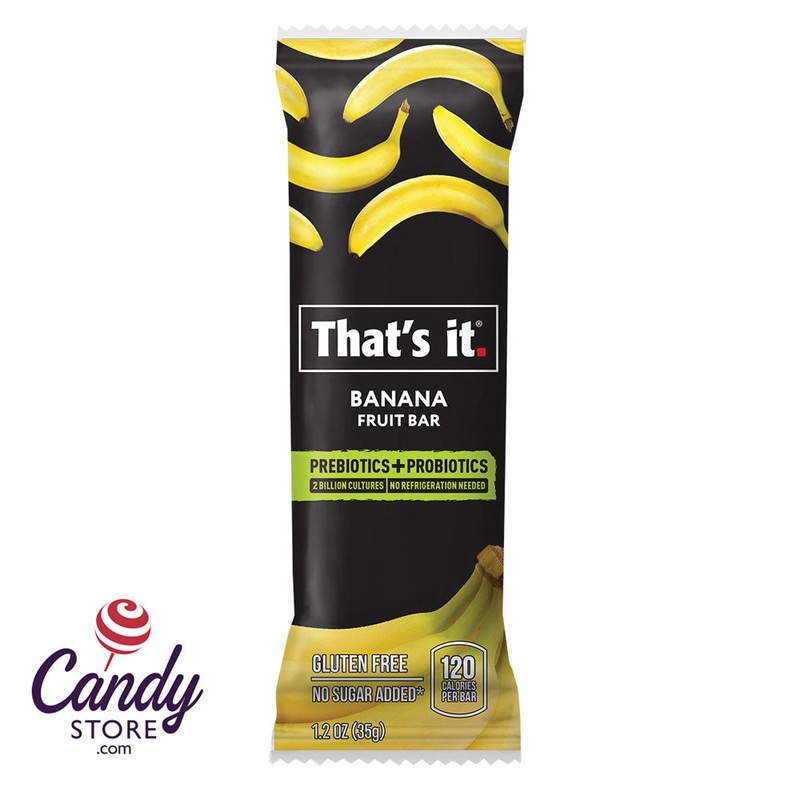 That’s It Banana Probiotc Bar 1.2oz – 12ct