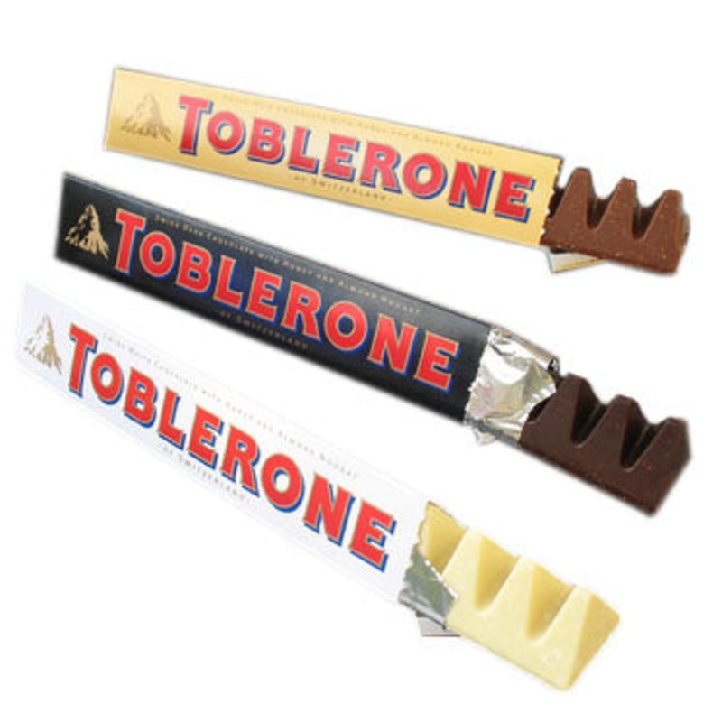Toblerone Chocolate Bar 3.5oz – 20ct