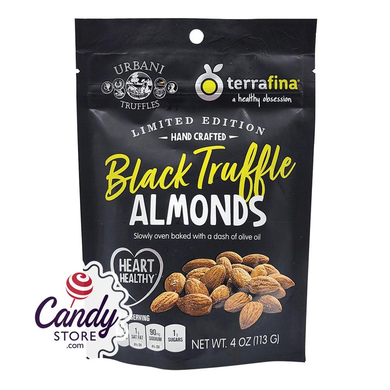Urbani Black Truffle Almonds 4oz Peg Bags – 8ct