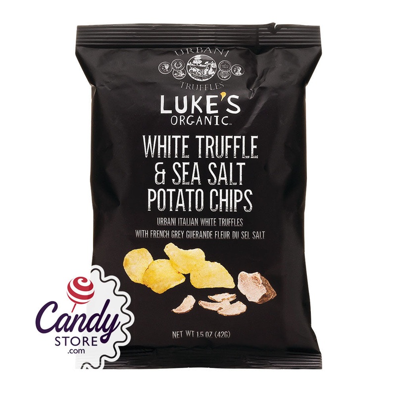 Urbani White Truffle & Sea Salt Potato Chips 1.5oz Bags – 24ct