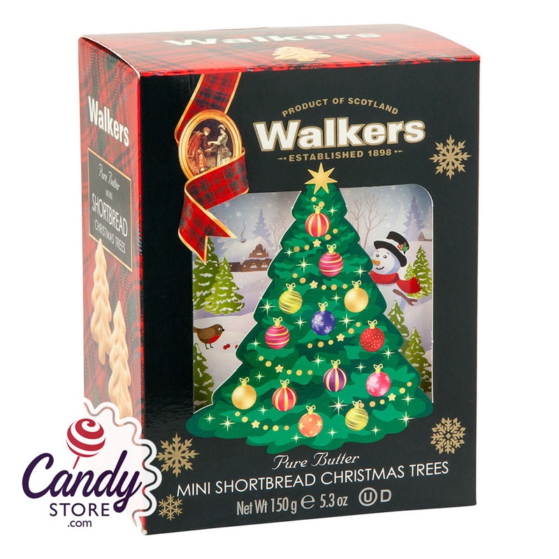 Walkers Shortbread Mini Christmas Tree Cookies 5.3oz Box – 10ct