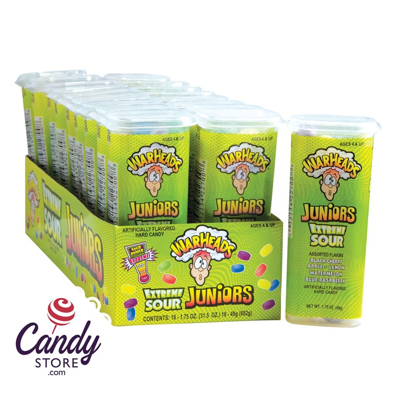 Warheads Extreme Sour Juniors Hard Candy – 18ct