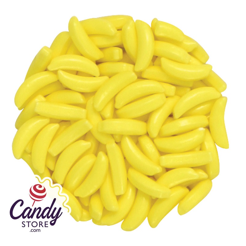Banana Heads Hard Candy Yellow Bananas – 10lb