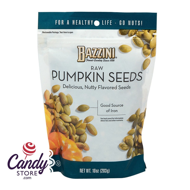 Bazzini Raw Pumpkin Seeds 10oz Pouch – 8ct