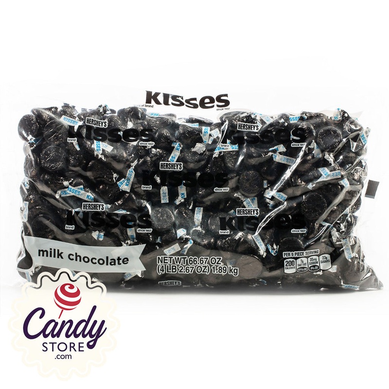 Black Hershey Kisses – 4.17lb Bulk