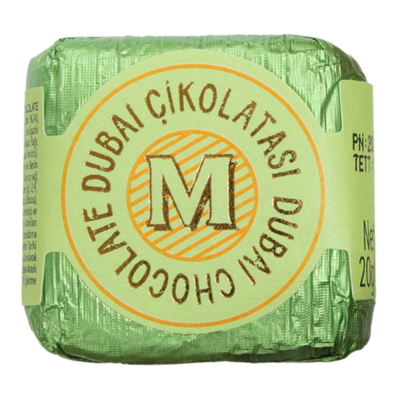 Carians Dubai Chocolate Individually Wrapped 20g