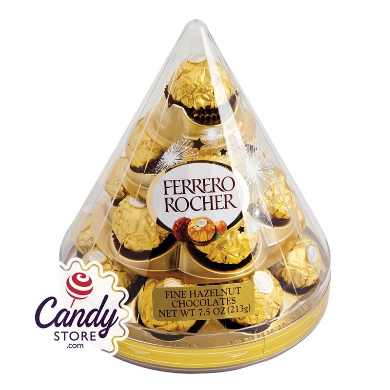 Ferrero Rocher Cone 17-Piece 7.5oz – 4ct