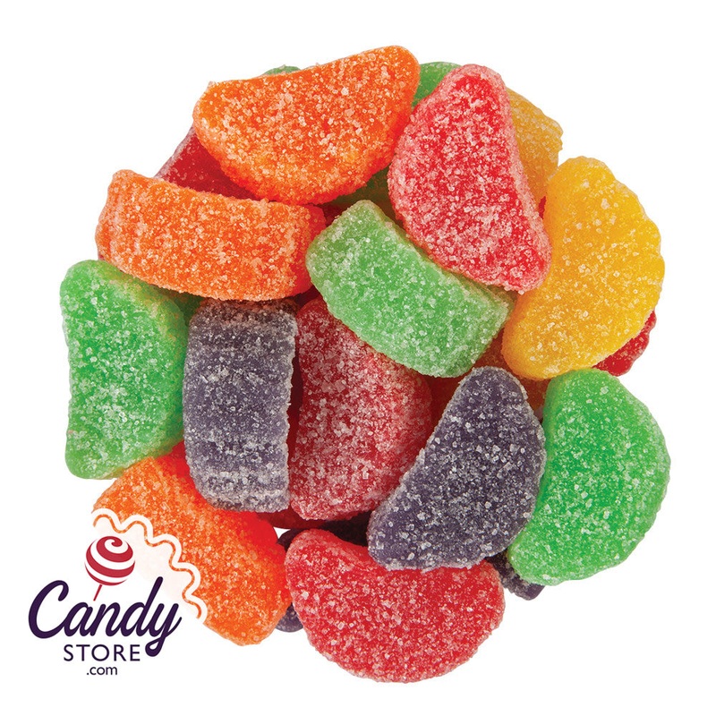 Fruit Slices Assorted Flavors Candy – 15lb