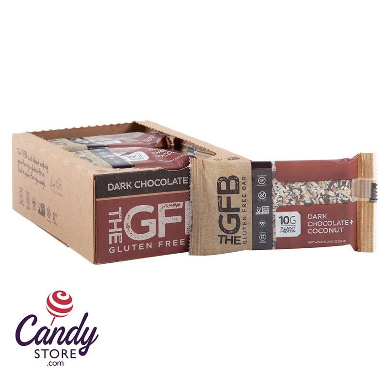 GFB Dark Chocolate Coconut Gluten Free Bars 2.05oz – 12ct