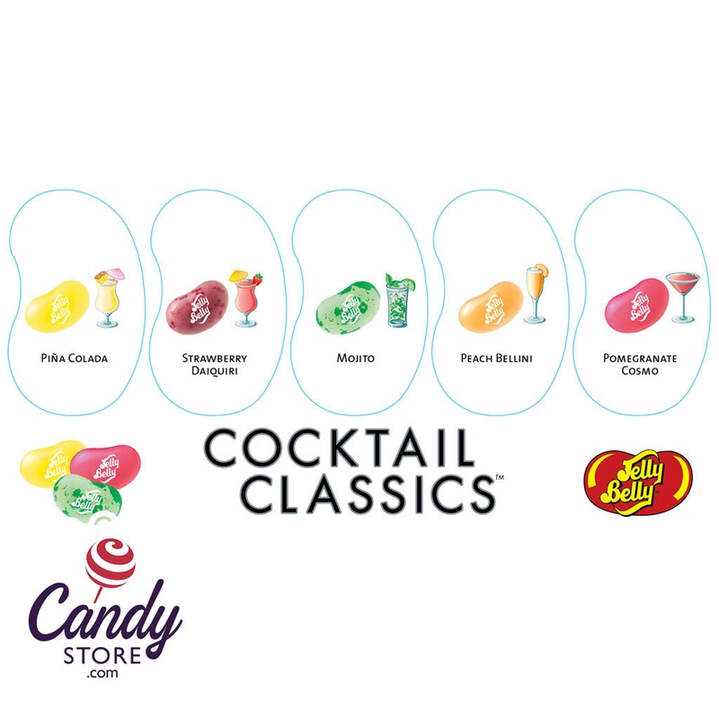 Jelly Belly Cocktail Classics 5-Flavor Gift Box – 12ct