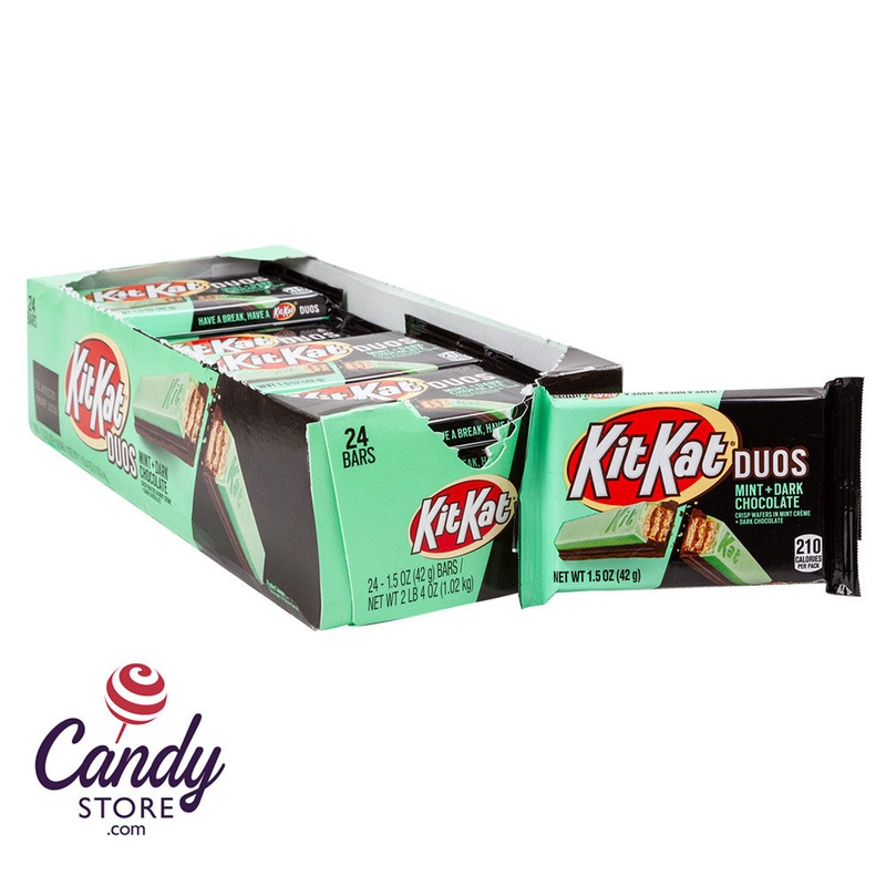 Kit Kat Dark Chocolate Mint Duos – 24ct
