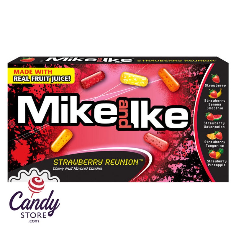 Mike & Ike Strawberry Reunion Theater Box – 12ct