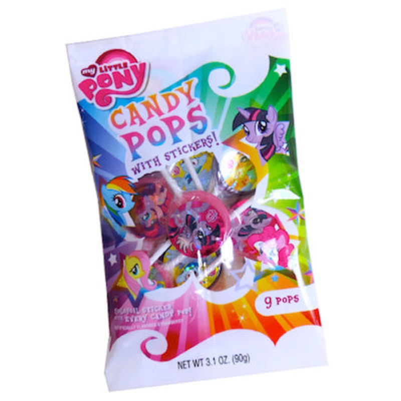 My Little Pony Lollipops with Stickers Bags – 24ct