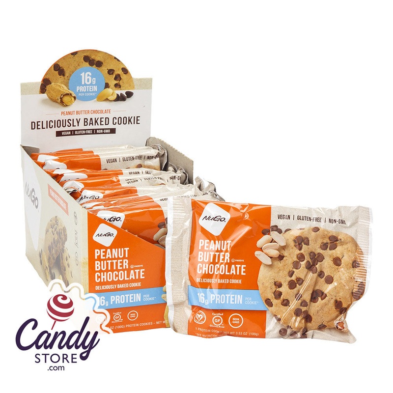 Nugo Peanut Butter Chocolate Protein Cookie 3.53oz – 12ct