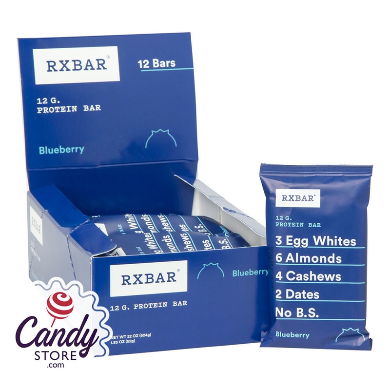 Rx Bar Blueberry 1.83oz Protein Bar – 12ct