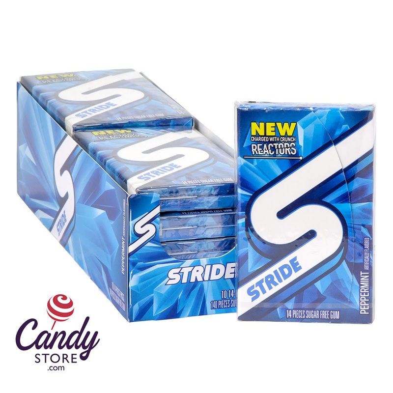 Stride Peppermint Gum – 10ct
