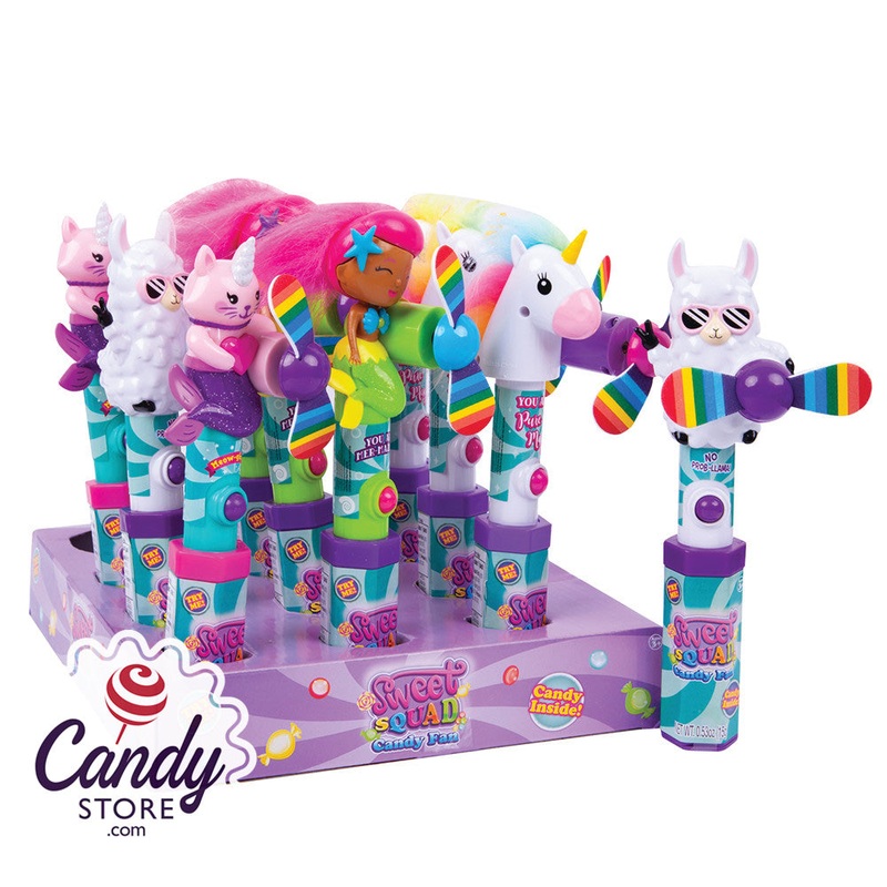 Unicorn Toy Fan Candy – 12ct