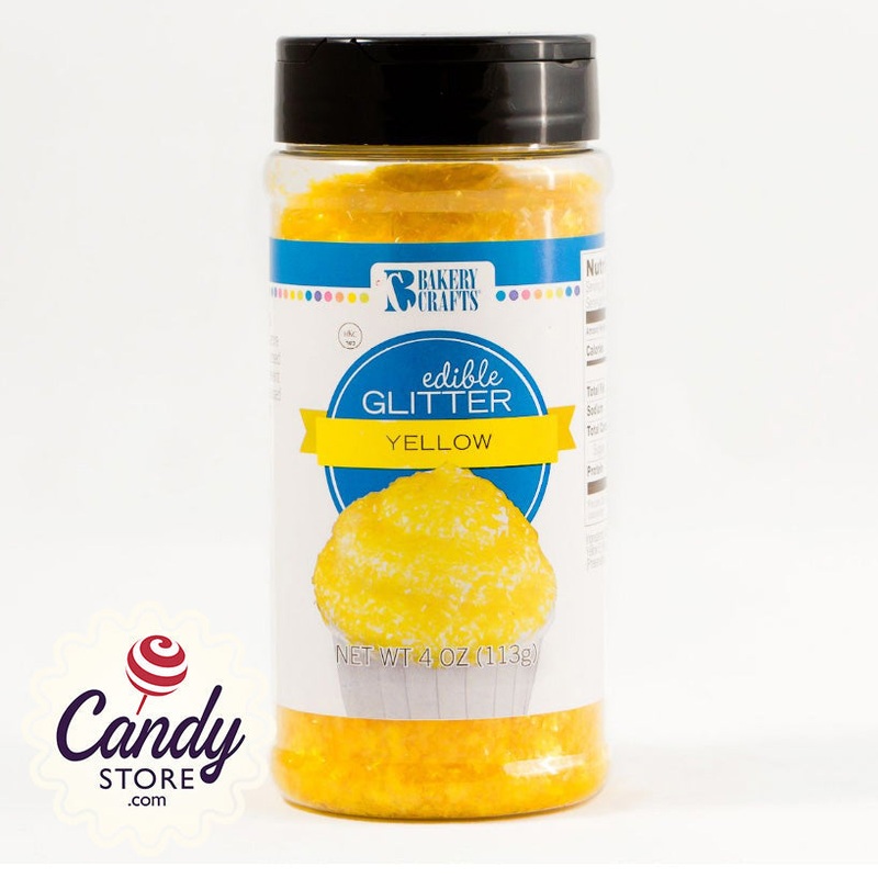 Yellow Edible Glitter – 4oz
