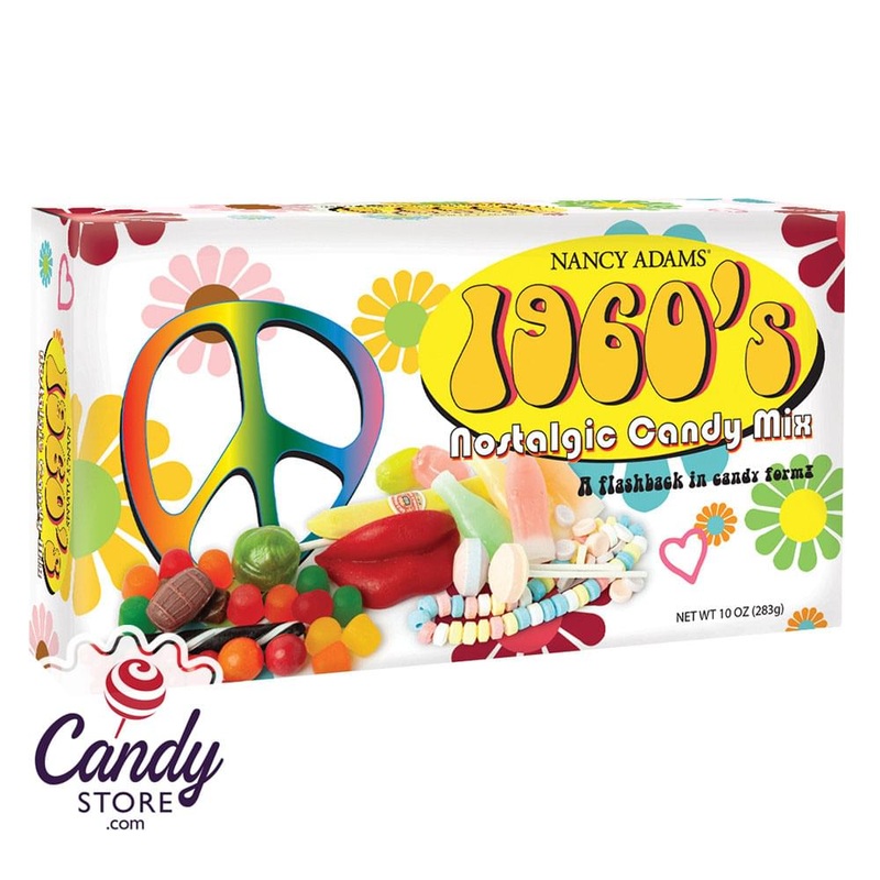 1960’s Decade Candy Box 10oz – 6ct
