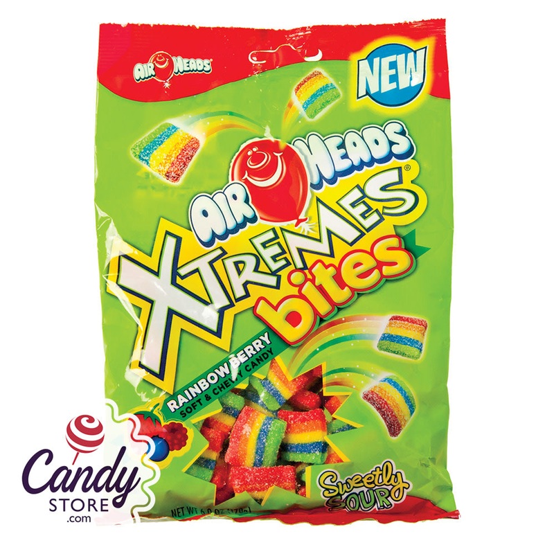 Airheads Xtreme Rainbow Berry Bites – 12ct