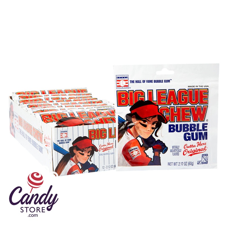Big League Chew Original Girl Power 2.12oz – 12ct