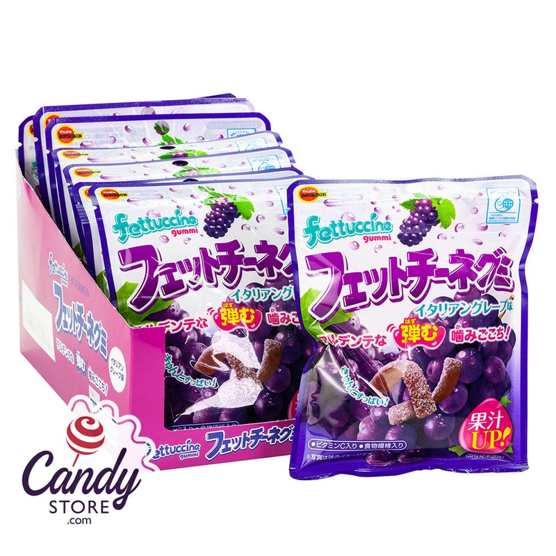 Bourbon Fettuccine Gummy Grape 1.76oz – 10ct