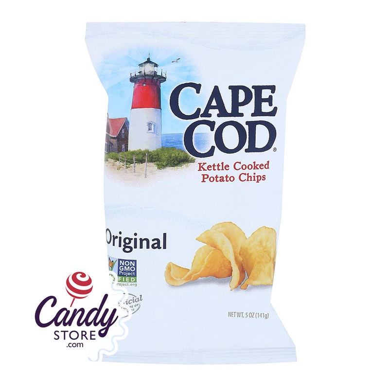 Cape Cod Original Salted Chips 5oz Bags – 8ct
