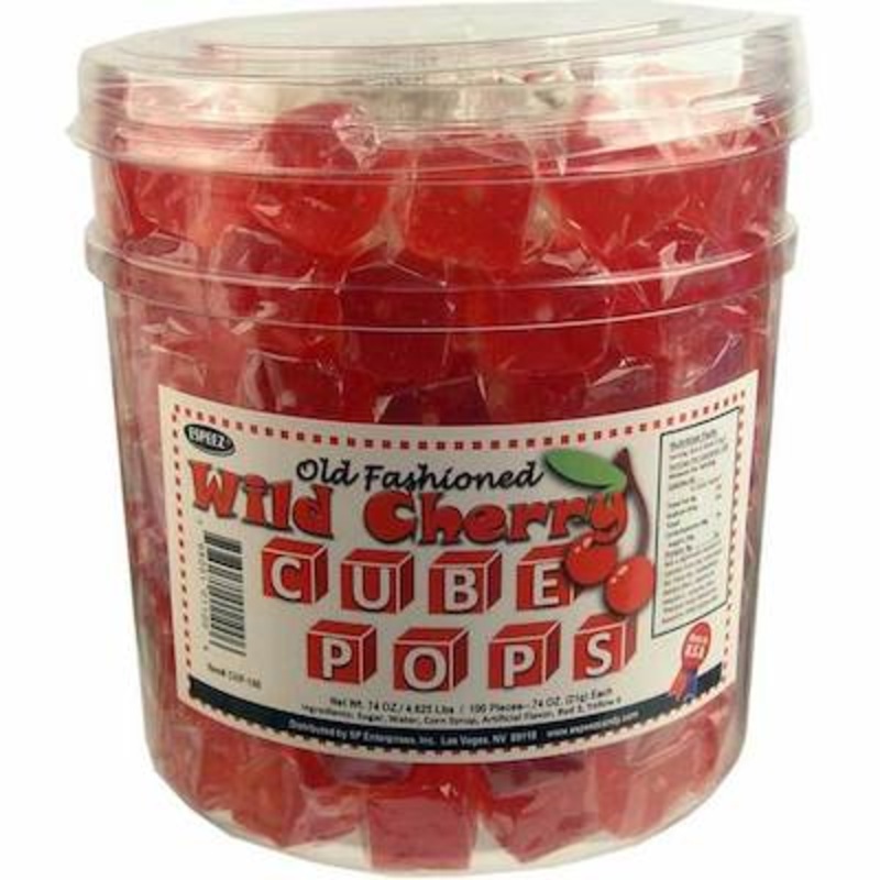 Cherry Cube Pop Jar – 100ct