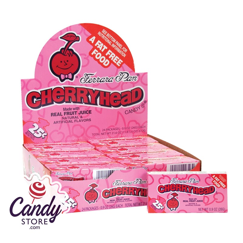 Cherryheads Candy Boxes – 24ct