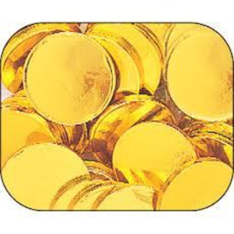 Dark Chocolate Mint Blank Gold Coins – 10lb