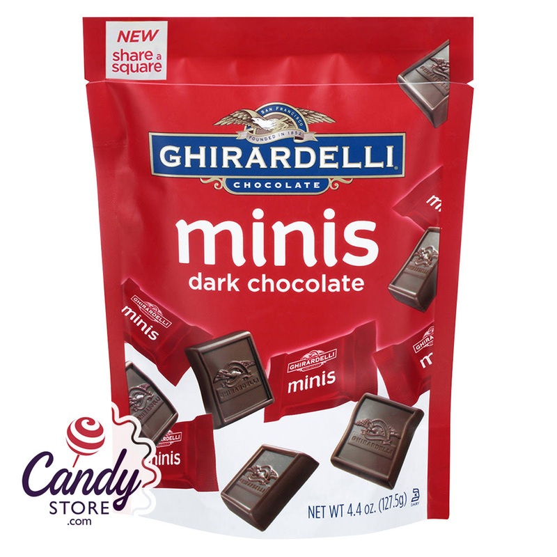 Ghirardelli Minis Dark Chocolate Pouches – 6ct