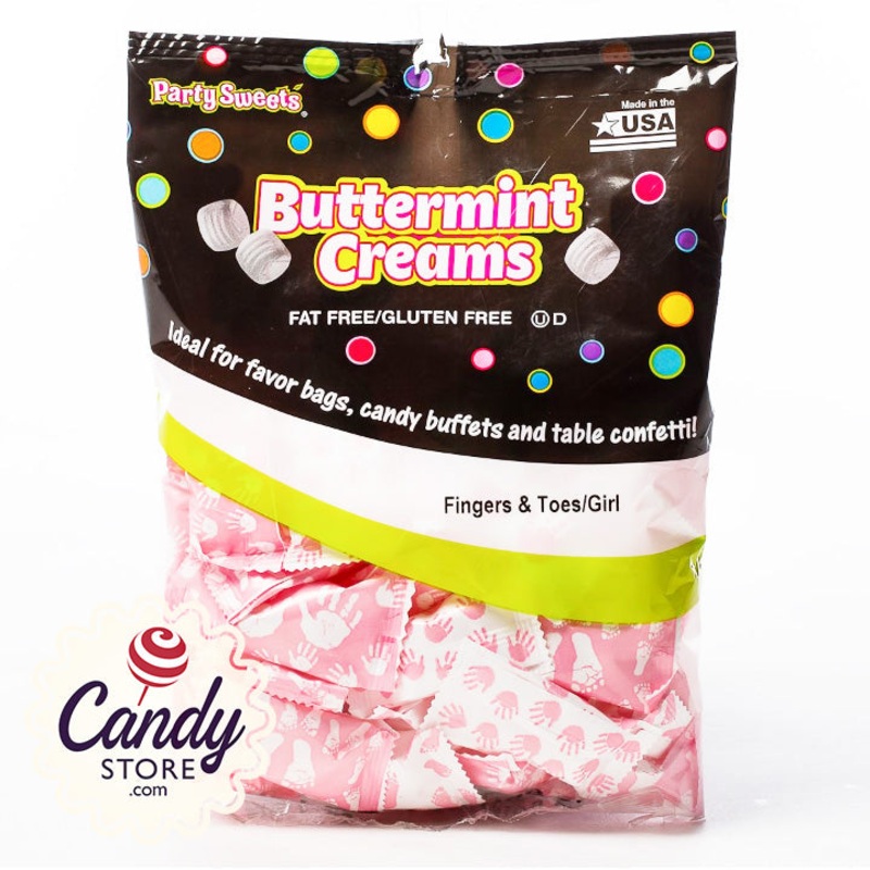 Girl Fingers & Toes Buttermint Creams – 7oz Pillow Packs