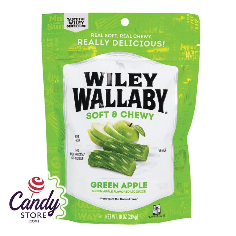 Green Apple Wiley Wallaby Liquorice – 10ct