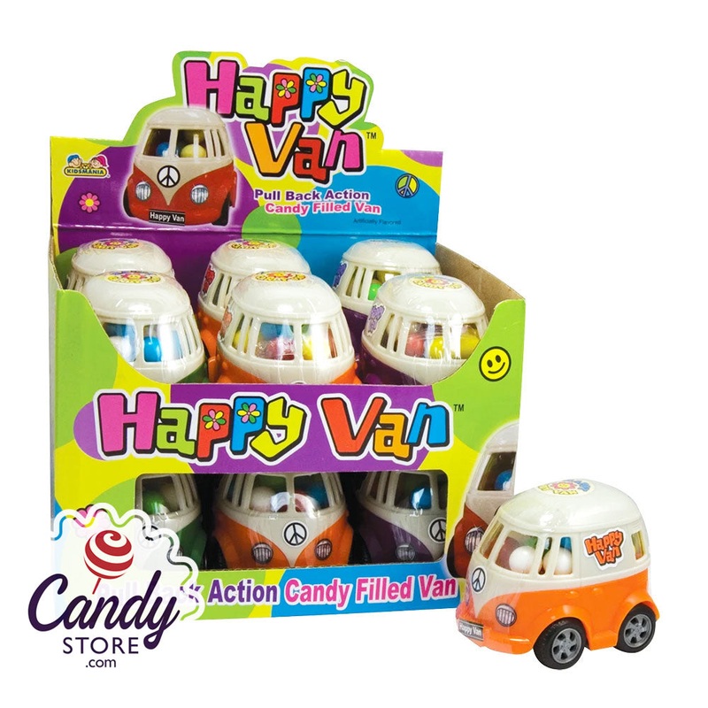 Happy Van Filled With Candy – 12ct
