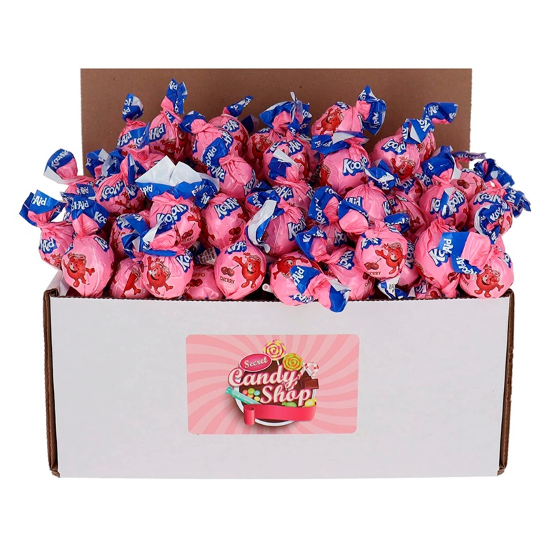 Kool-Aid Gum Pops Lollipops – Cherry (Pack of 40)