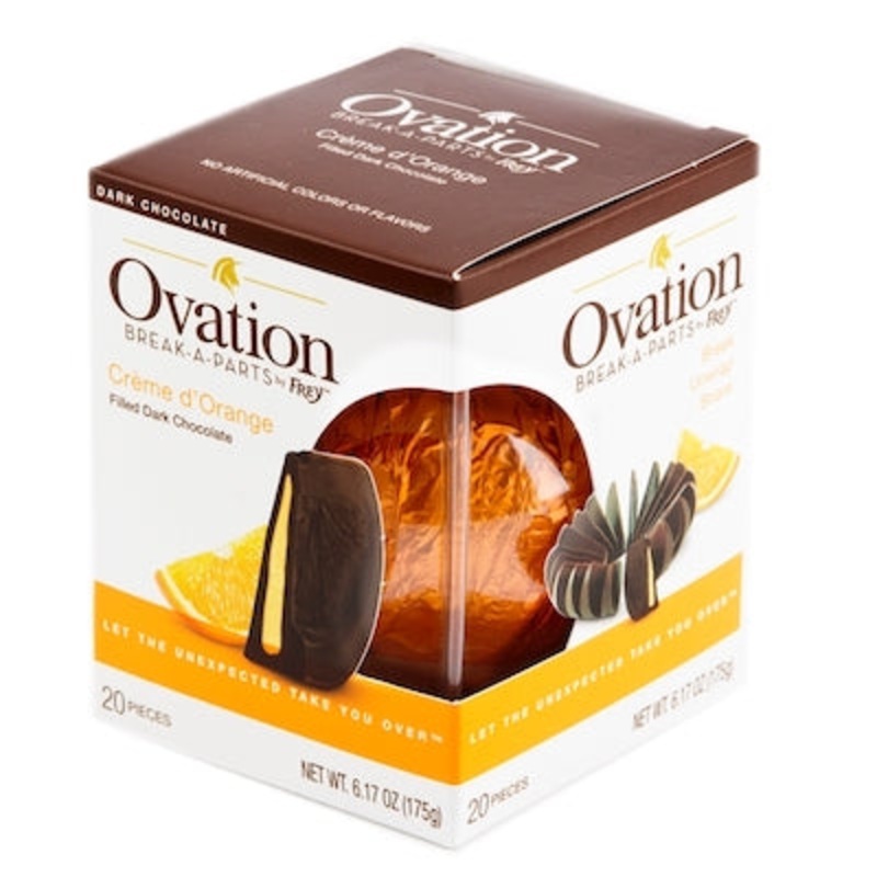 Ovation Dark Chocolate Orange Break Apart Box – 12ct