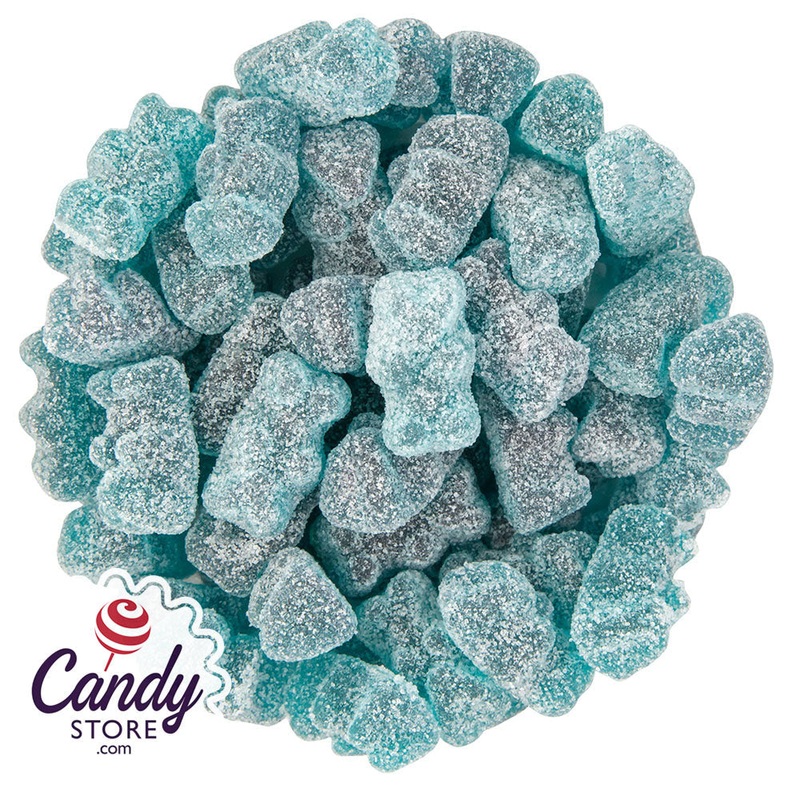Sour Blastin’ Blue Raspberry Flavored Gummy Bears – 6.6lb